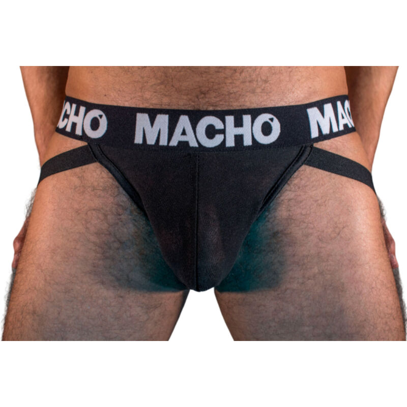 MACHO MX25NN jockstrap u crnoj boji
