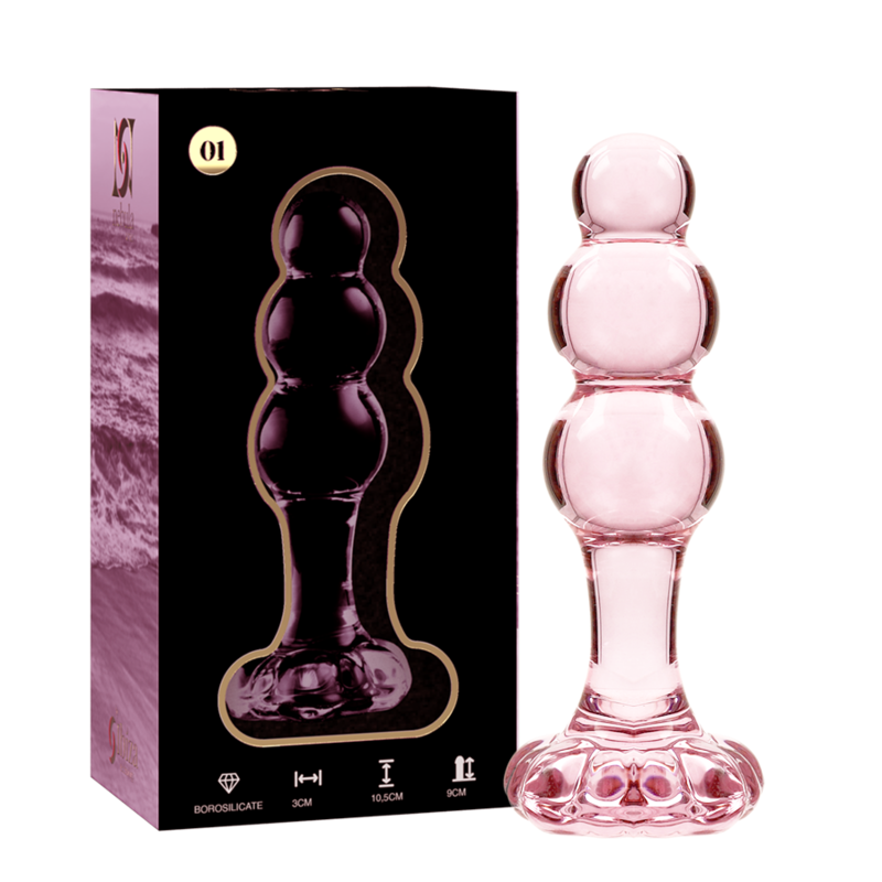 NEBULA SERIES BY IBIZA analni čep od borosilikatnog stakla
