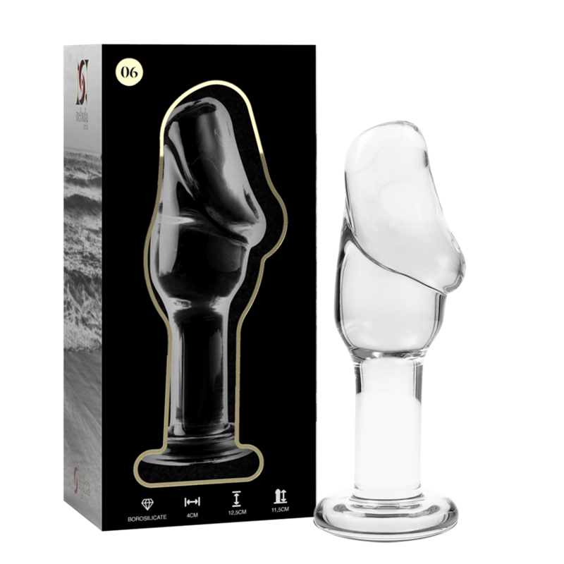 NEBULA SERIES BY IBIZA Model 6 analni čep od borosilikatnog stakla
