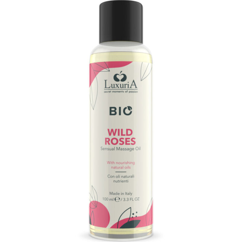 IntimateLine Luxuria BIO Wild Roses ulje za masažu, 100 ml