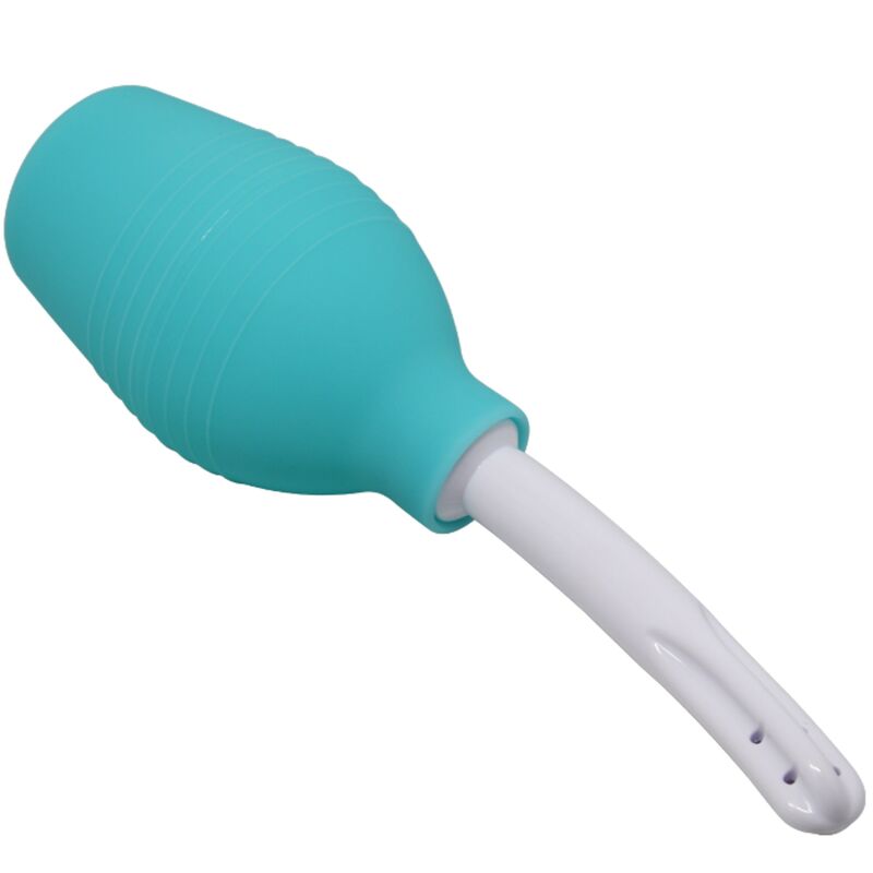 MR PLAY analni tuš s gumenom pumpicom, plavi