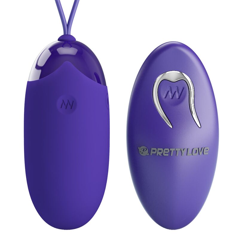 Vibracijsko jaje Pretty Love s daljinskim upravljačem