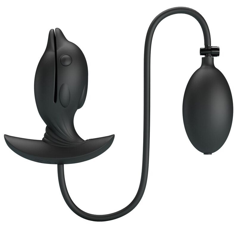 Pretty Love Delfin analni čep za napuhavanje s vibracijama