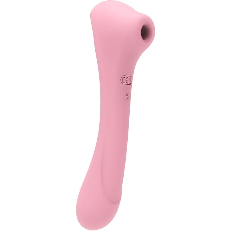 FEMINTIMATE Daisy vibrator s tlačnim valovima, ružičasti
