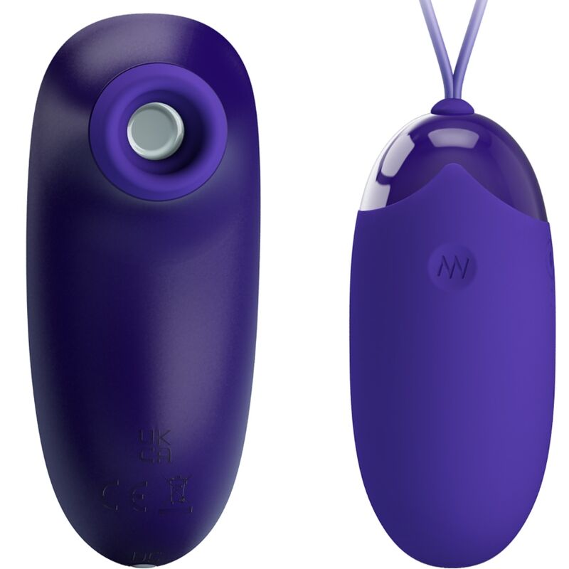 Pretty Love klitorisni vibrator s vibracijskim jajetom i stimulatorom za lupkanje