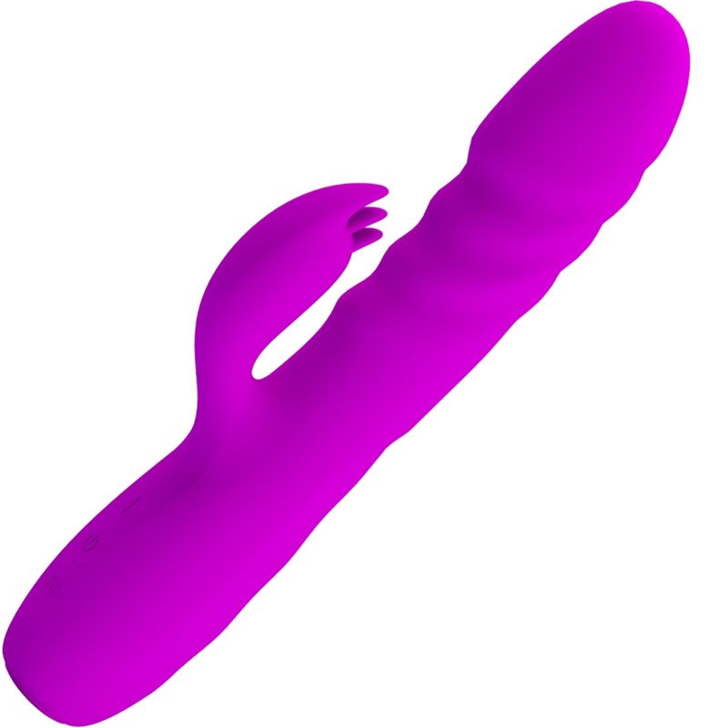 Pretty Love Melanie rabbit vibrator, ljubičasti