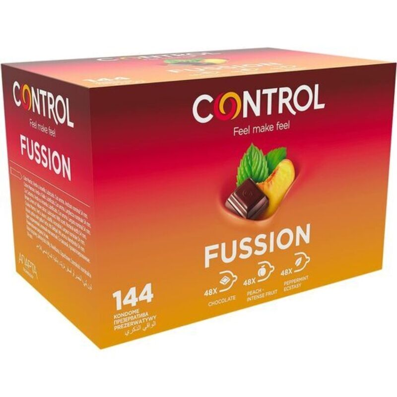 CONTROL Adapta Fussion kondomi s okusom, 144 komada