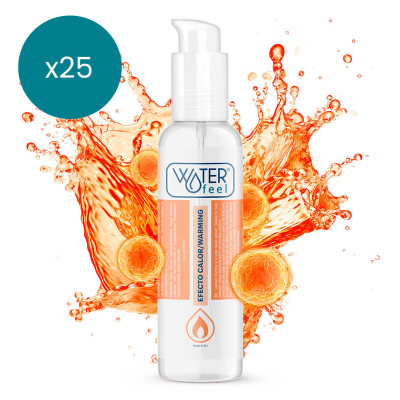 Zagrijavajući lubrikant 150 ml za senzualnu masažu i intimnu upotrebu WATERFEEL