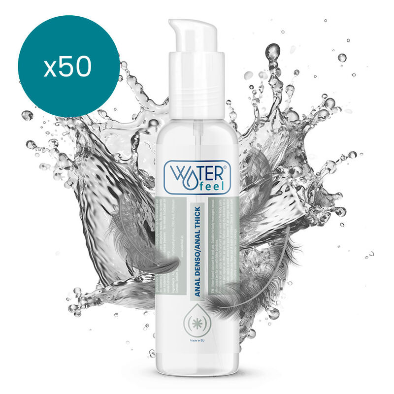 Analni lubrikant na bazi vode, 150 ml, nježno klizanje i blag prema koži WATERFEEL