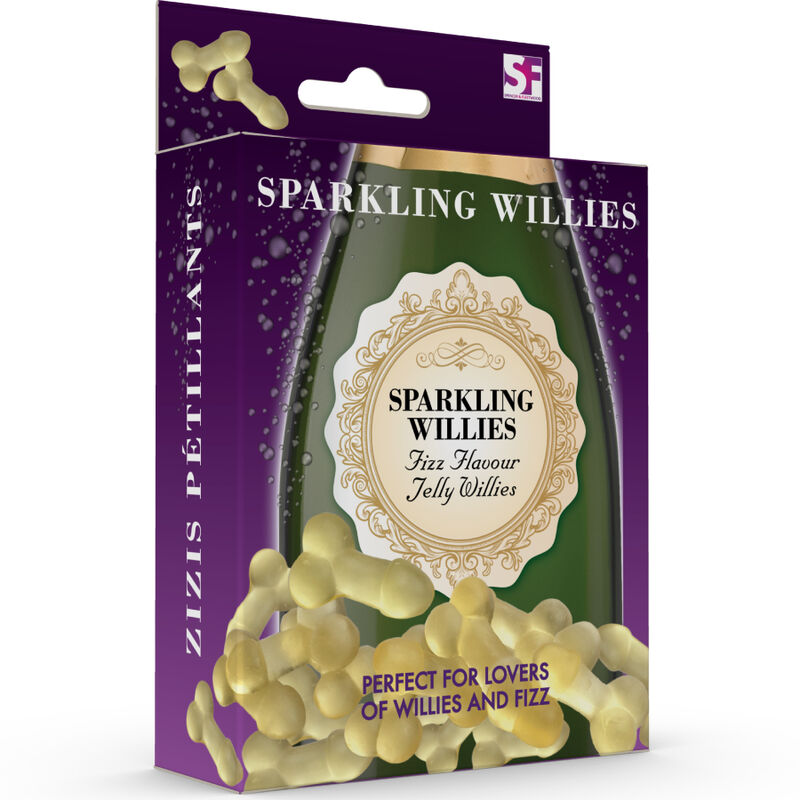 Spencer & Fleetwood Sparkling Willies, mekani slatkiši s okusom prosecca