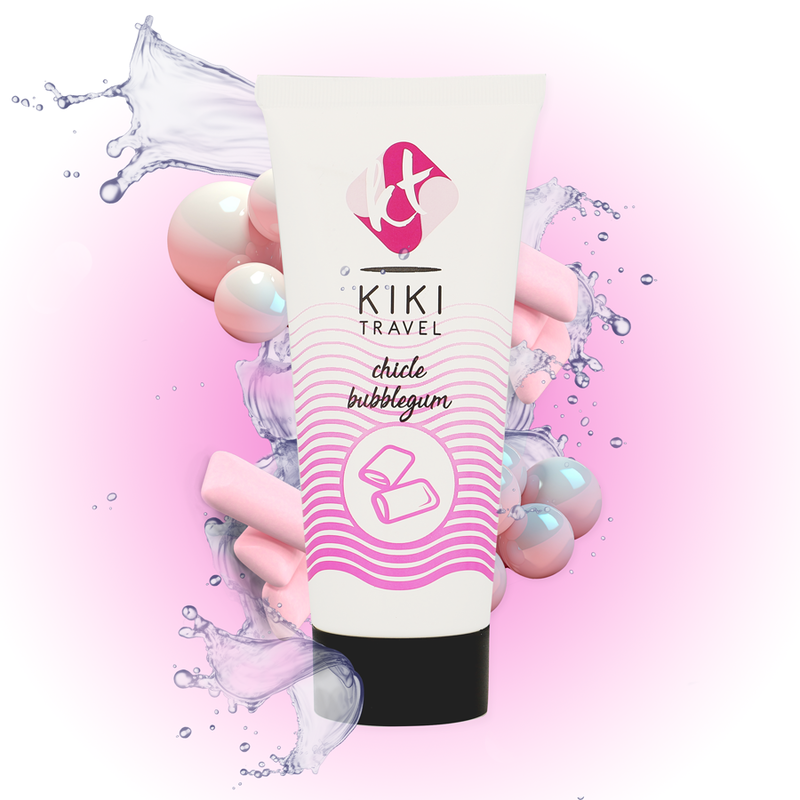 KIKÍ TRAVEL lubrikant s okusom žvakaće gume, 50 ml