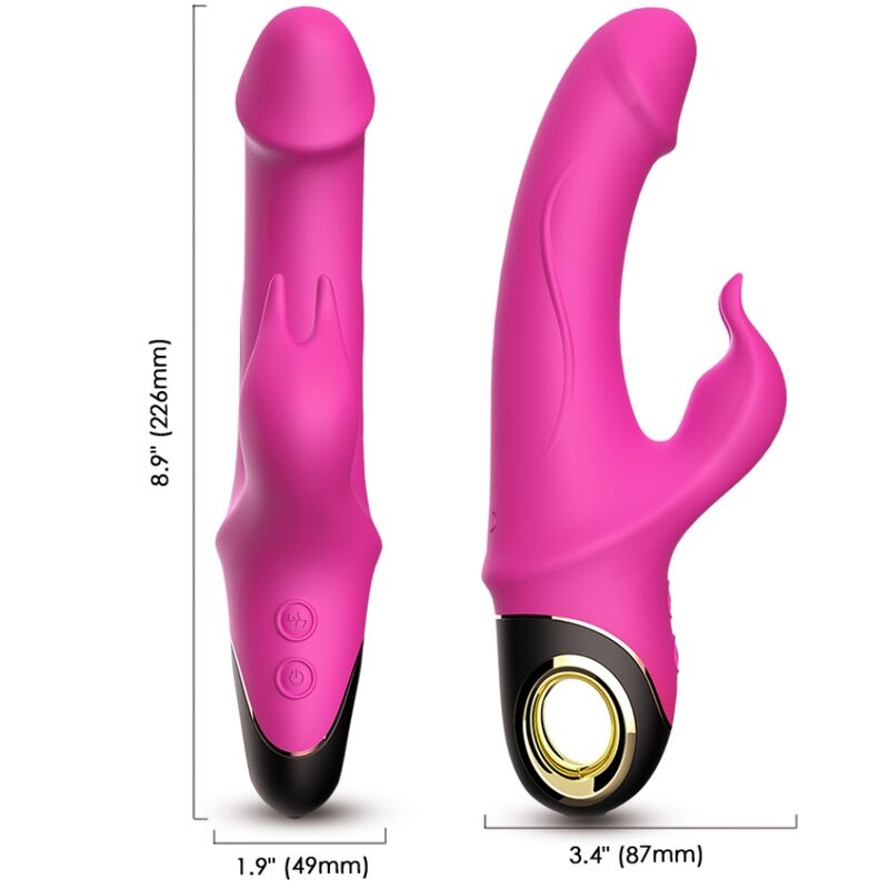 ARMONY Meteor rabbit vibrator, fuksija