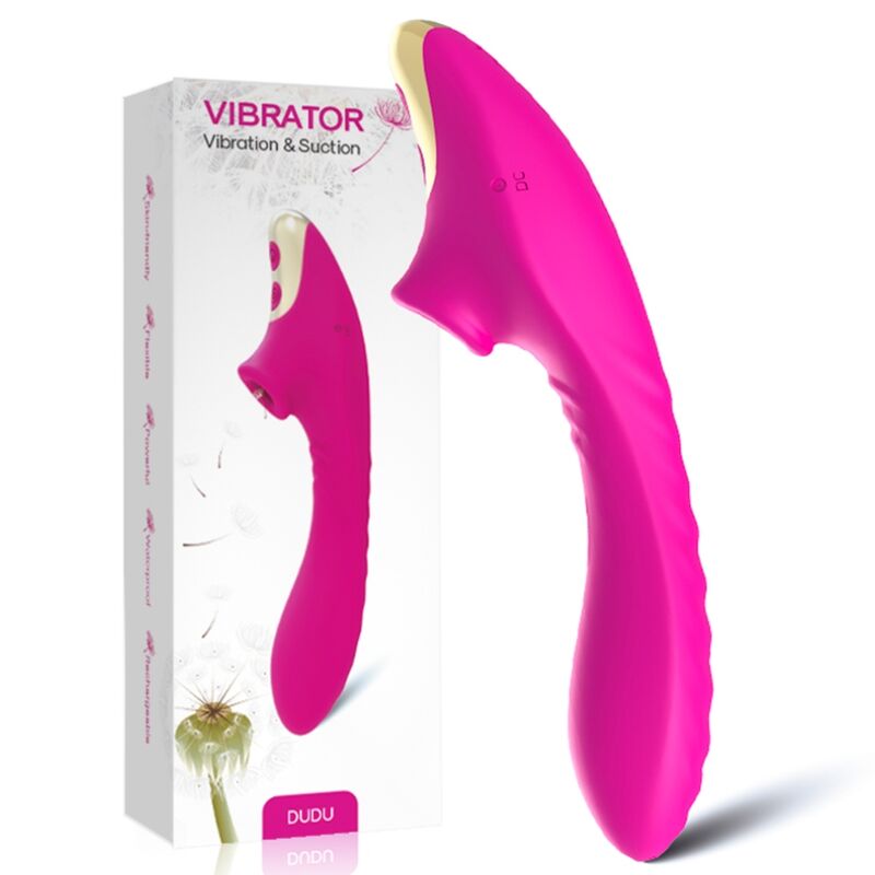 ARMONY Dudu klitoralni vibrator s tlačnim valovima, fuksija