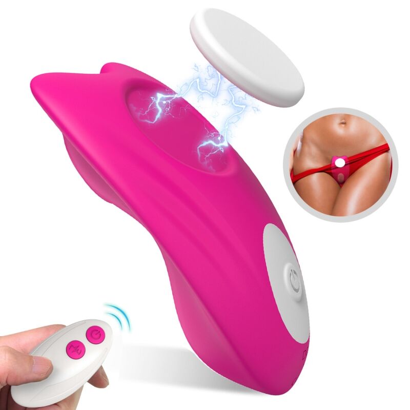 ARMONY Butterfly nosivi vibrator za klitoris s magnetskom kopčom