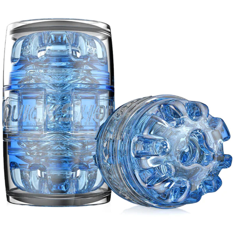 Otvoreni masturbator Quickshot Turbo s intenzivnim osjećajem usisa FLESHLIGHT