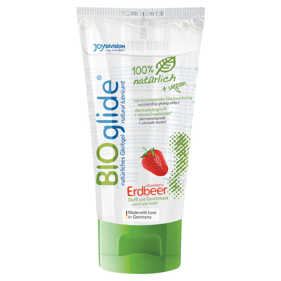 JOYDIVISION BIOglide lubrikant s okusom jagode, 80 ml