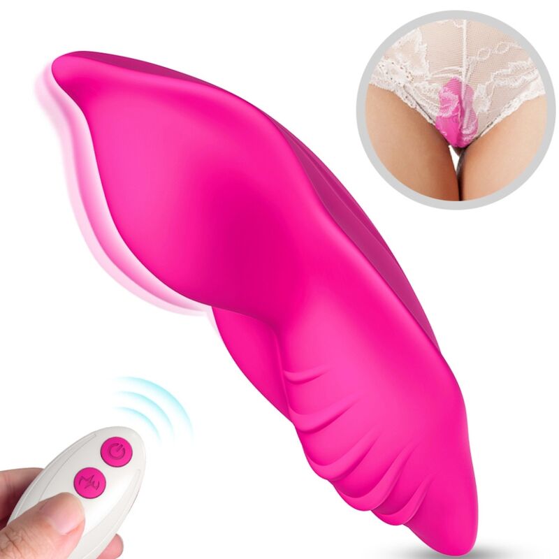 ARMONY Whisper nosivi vibrator za klitoris s daljinskim upravljačem, fuksija