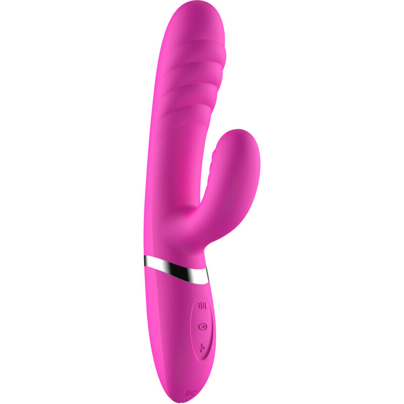 Vibrator za klitoris od silikona, 36 programa, fuksija ARMONY