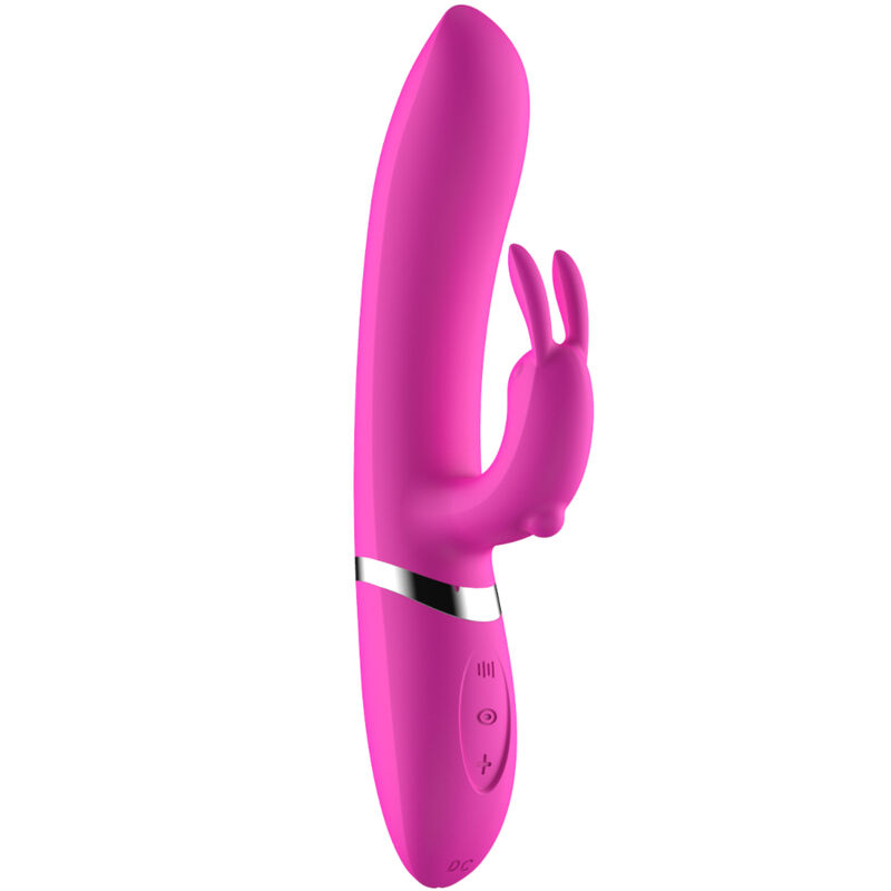 Rabbit vibrator sa 16 načina vibriranja od silikona, fuksija ARMONY