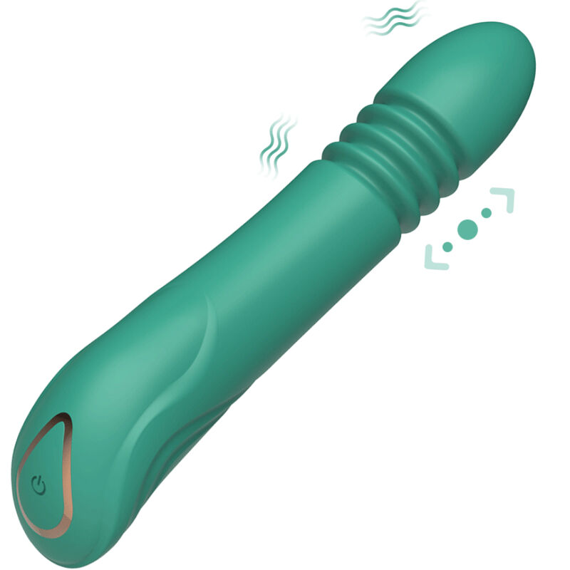 Zeleni vibrator za G točku s funkcijom potiska i 10 programa ARMONY