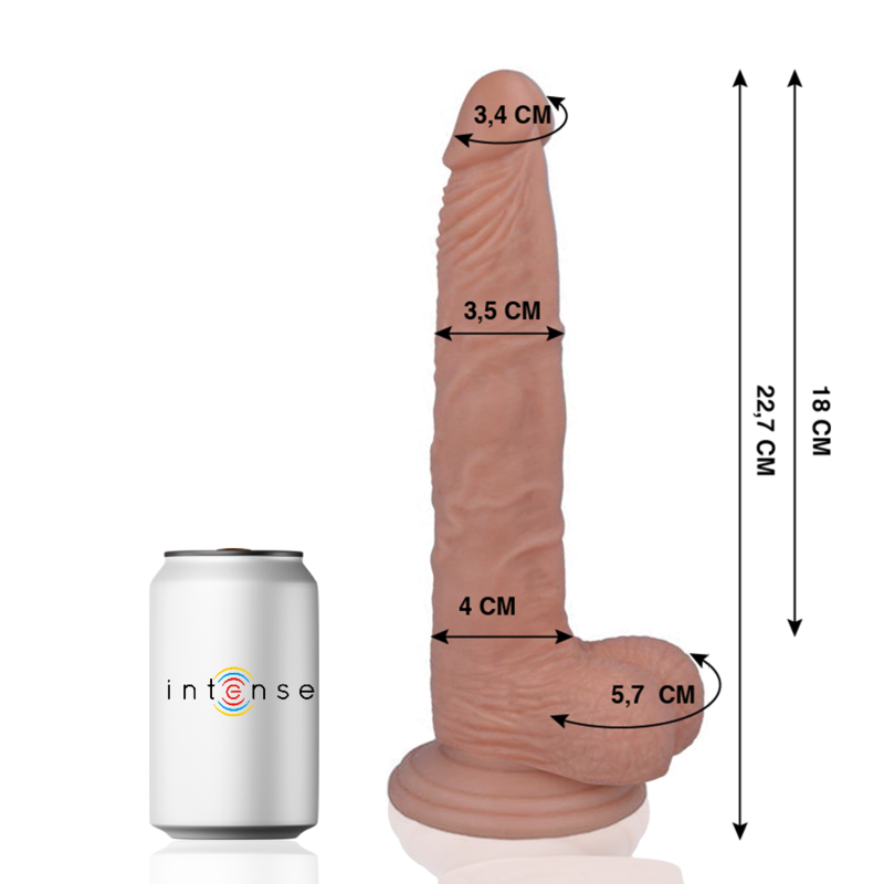 MR. INTENSE Nr. 29 realistički dildo s vakuumskom čašicom