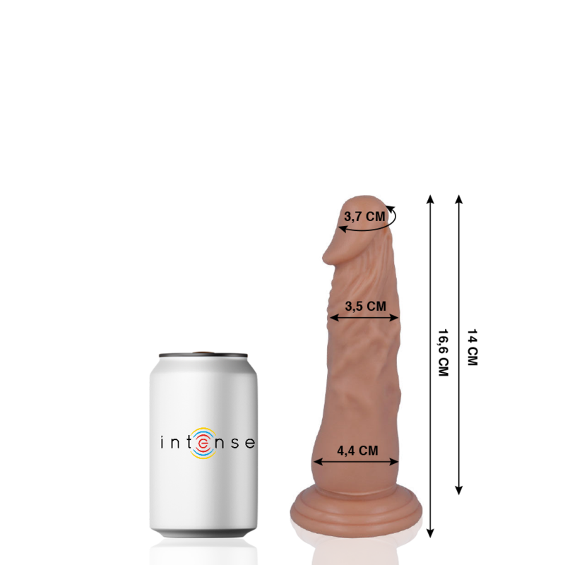 MR. INTENSE realistični dildo s vakuumskom čašicom