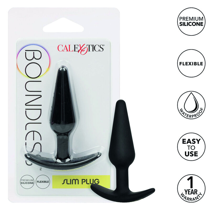 CalExotics Boundless Slim silikonski analni čep