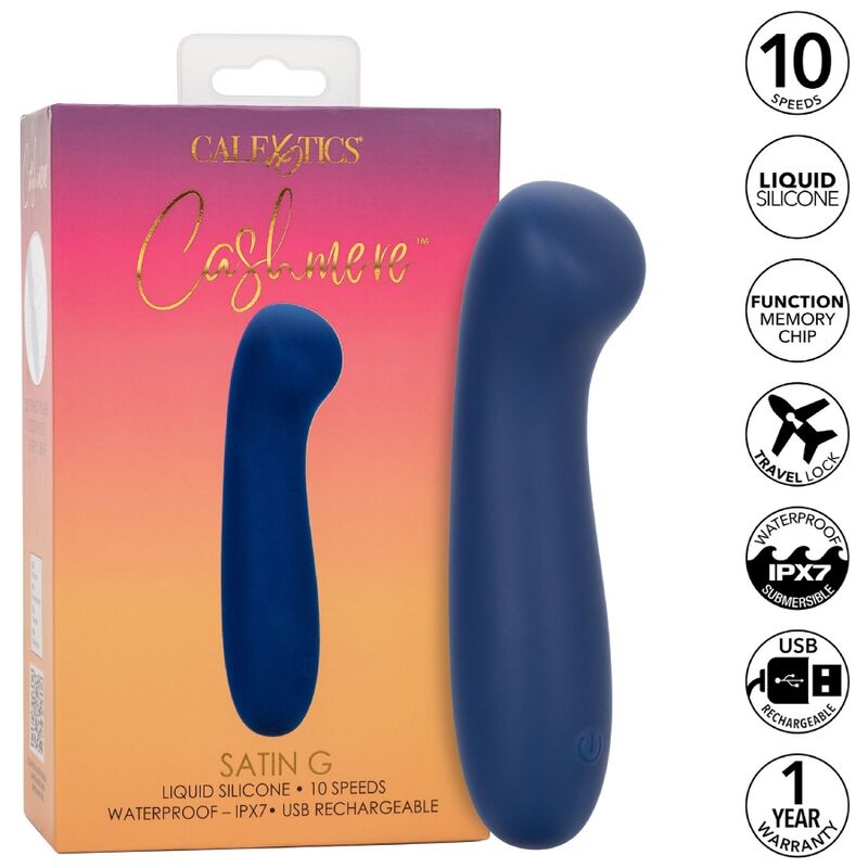 CalExotics Cashmere Satin G Blue vibrator