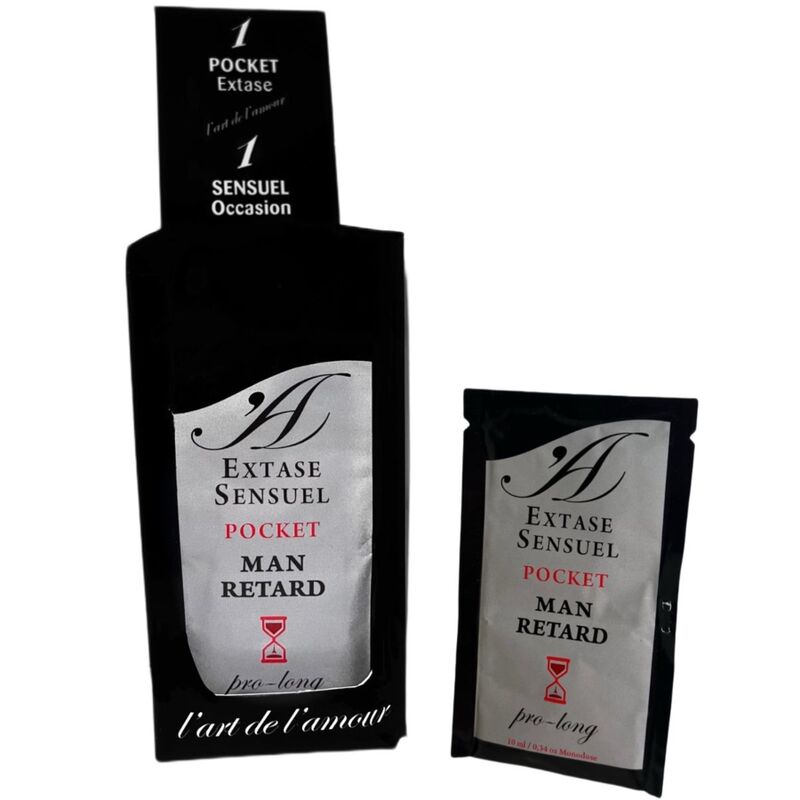 Extase Sensual Pocket gel za odgađanje za muškarce 10 ml