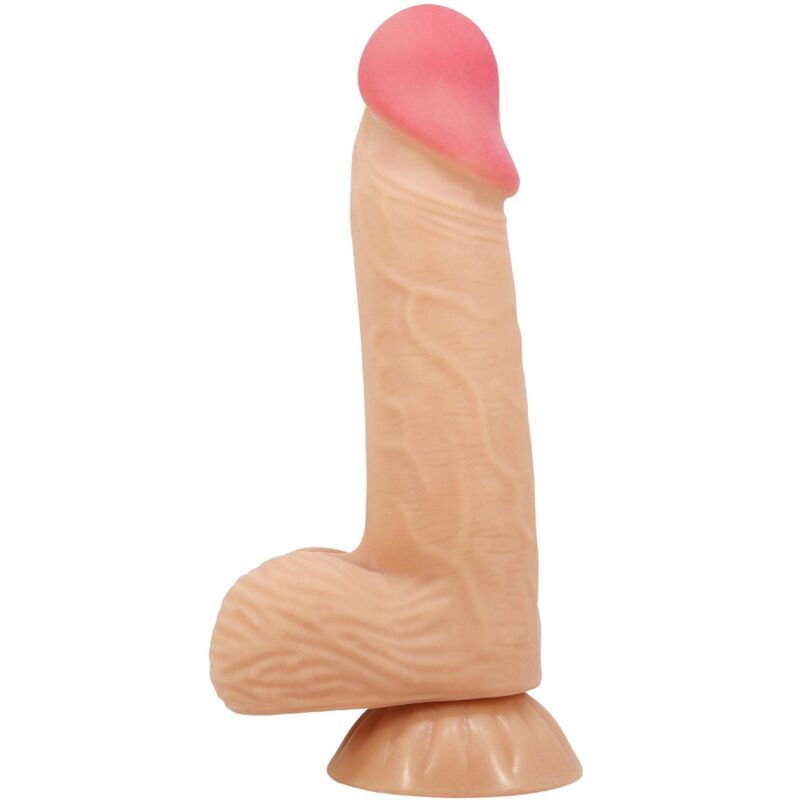 Pretty Love Sliding Skin realistični dildo s vakuumskom čašicom, 20,6 cm