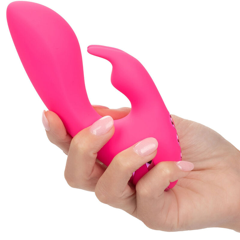 CalExotics So. Cal Sunshine rabbit vibrator, fuksija