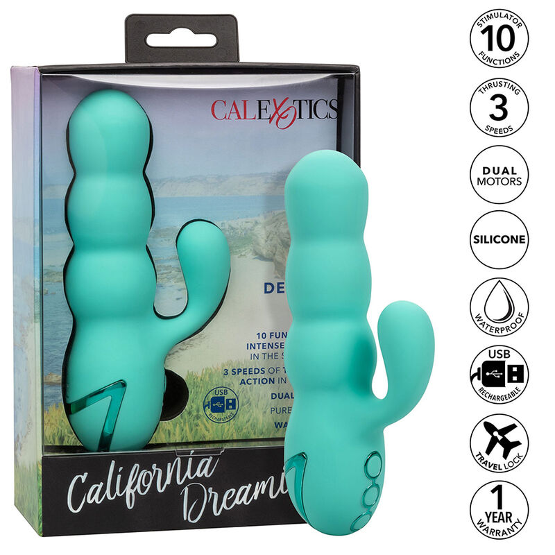CalExotics Del Mar Diva vibrator s funkcijom zečića
