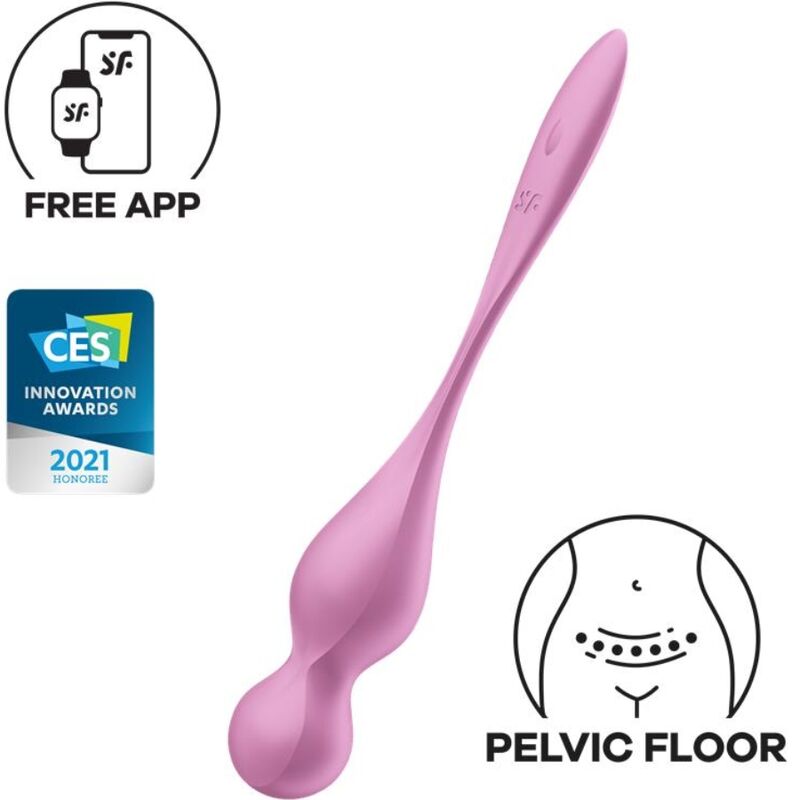 Satisfyer Love Birds kuglice za trening mišića zdjeličnog dna s vibracijama