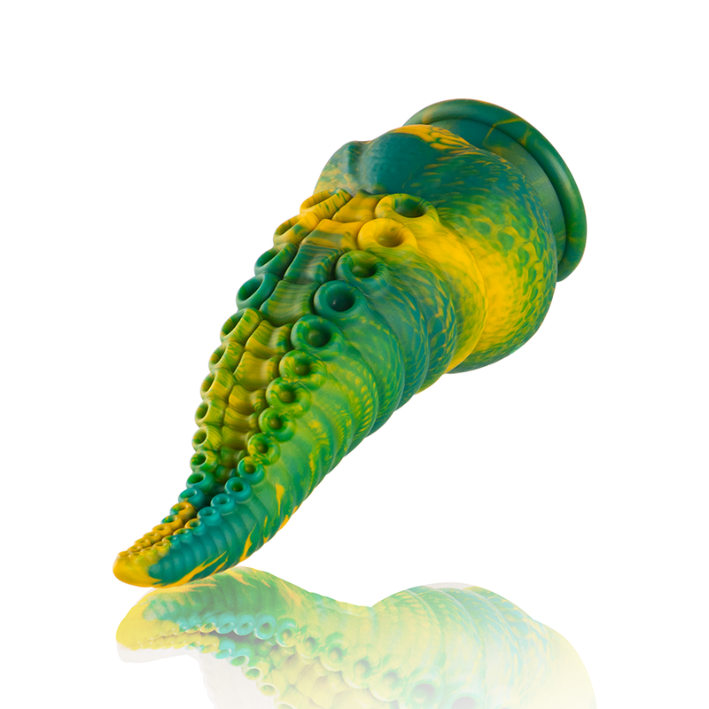 EPIC Cetus zeleni silikonski dildo u obliku ticala