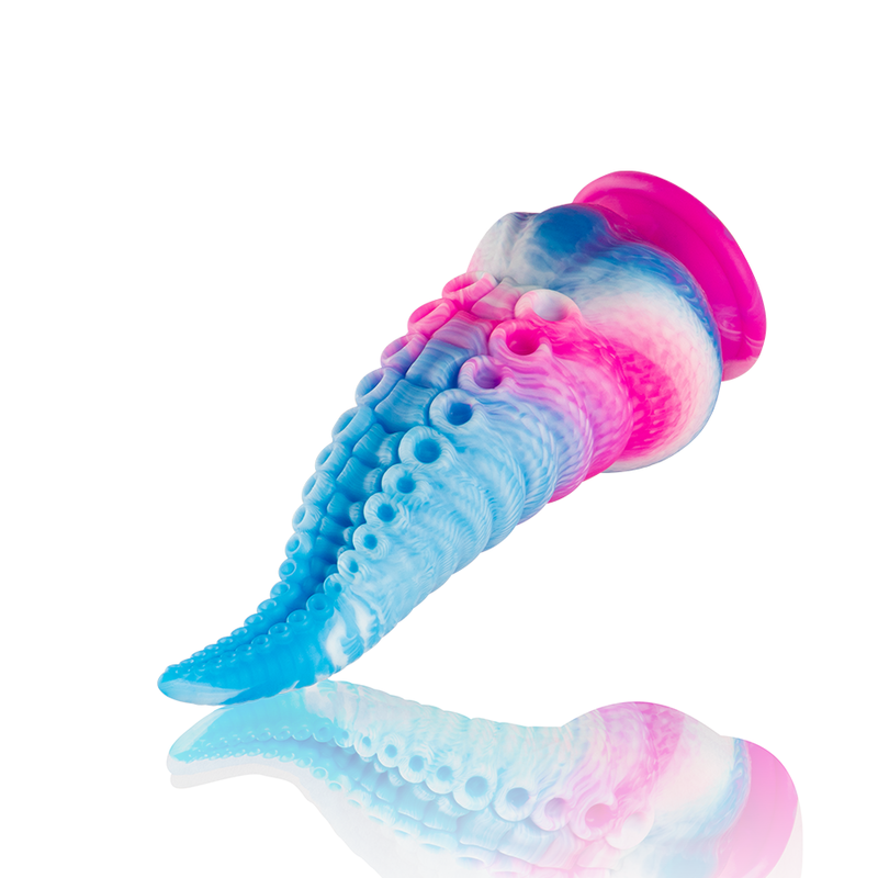 Plavi dildo EPIC Phorcys s pipcima, mali