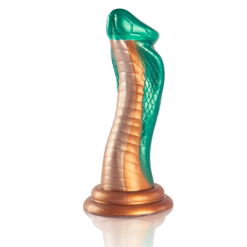 EPIC Python Cobra Green silikonski dildo
