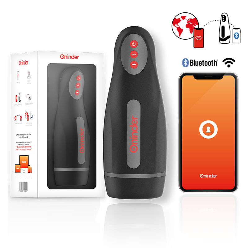 ONINDER Seoul vibrator za muškarce s upravljanjem putem aplikacije, punjivi