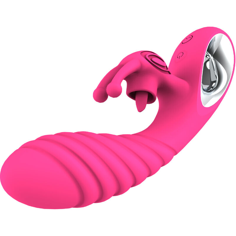 Rabbit vibrator s nastavkom u obliku jezika i 36 načina rada za intenzivan užitak ARMONY