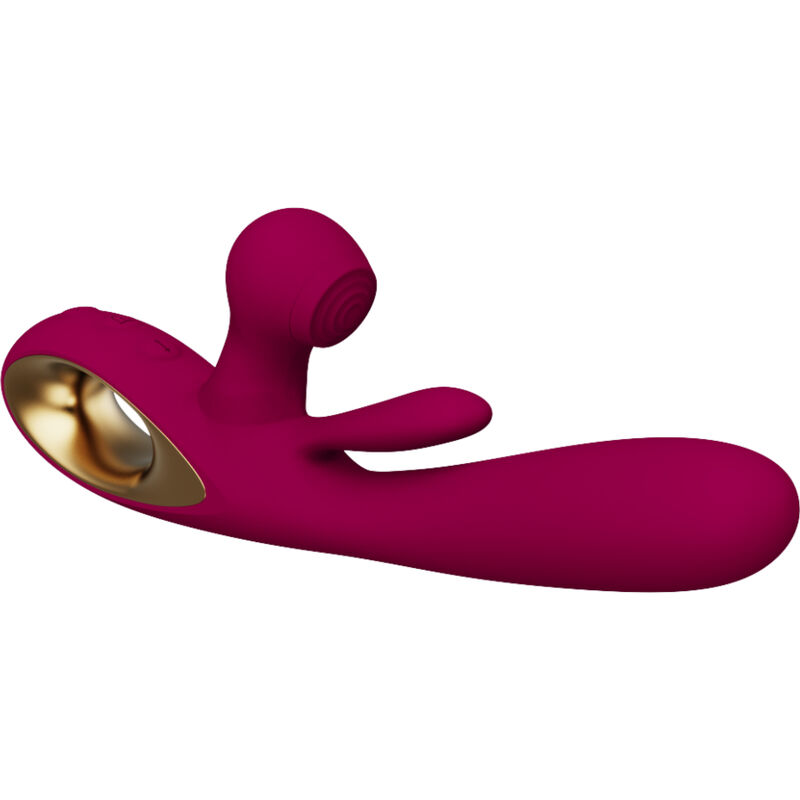 Swing vibrator s pokretom jezika i 36 programa u bordo boji ARMONY