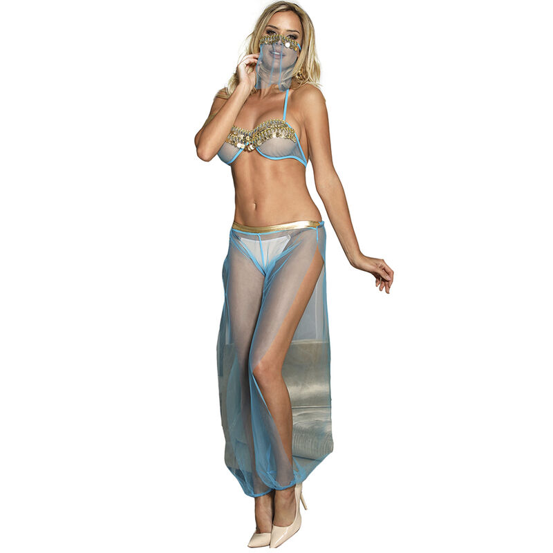 SUBBLIME India Style set donjeg rublja, plavi, L/XL
