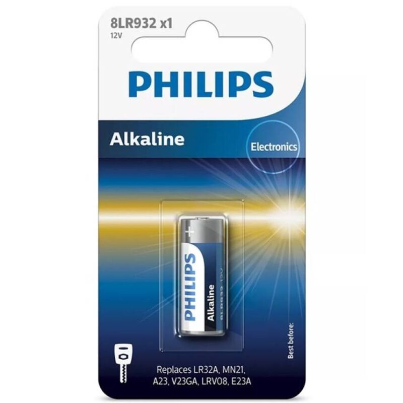 12V LR23A alkalna baterija za radio daljinske upravljače i sigurnosne uređaje PHILLIPS