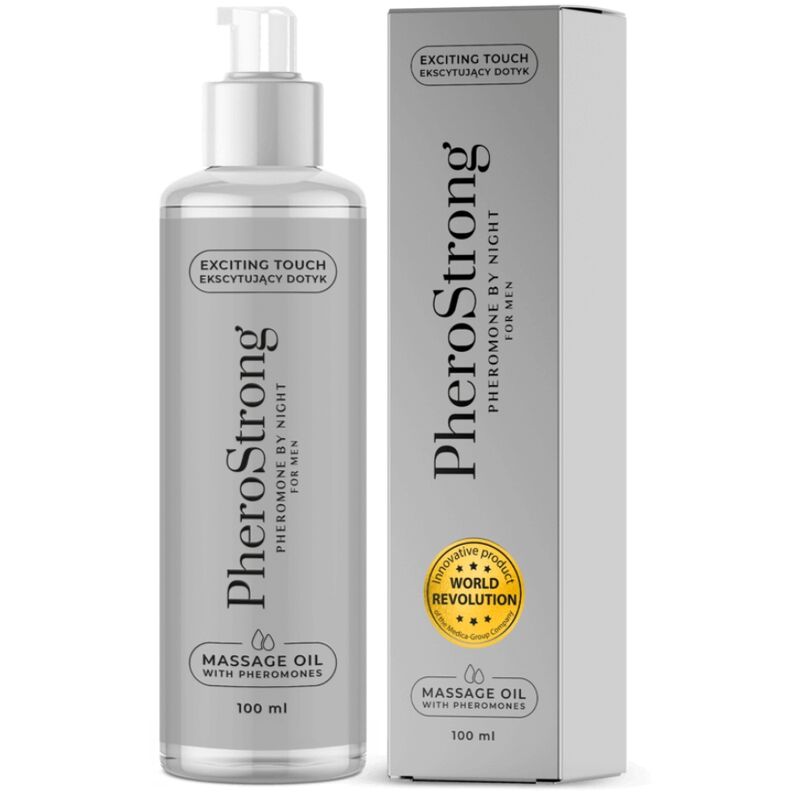 PheroStrong By Night masažno ulje za muškarce, 100 ml
