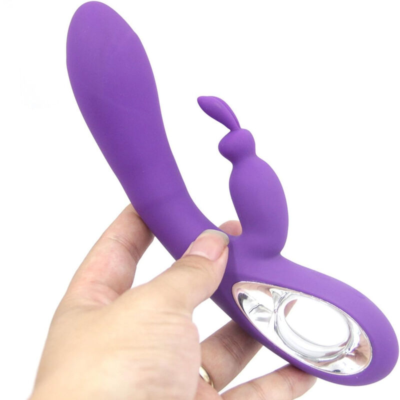 Rabbit vibrator s 9 programa od silikona u ljubičastoj boji ARMONY