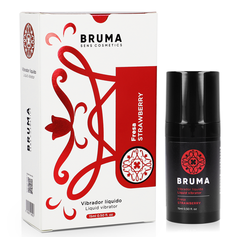 BRUMA stimulacijski gel s okusom jagode, 15 ml