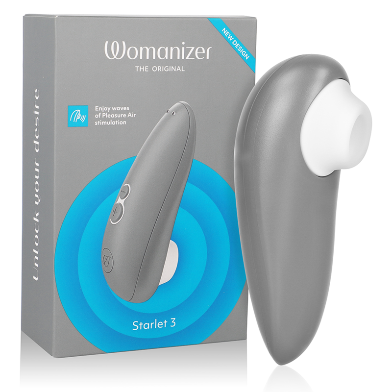 Womanizer Starlet 3 stimulator klitorisa, sivi