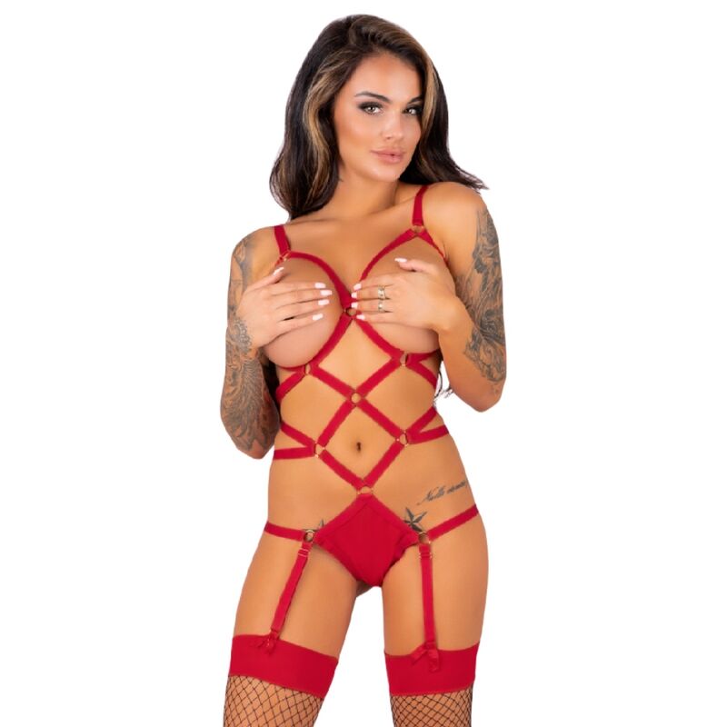 Livco Corsetti Thiara set s bodijem i čarapama