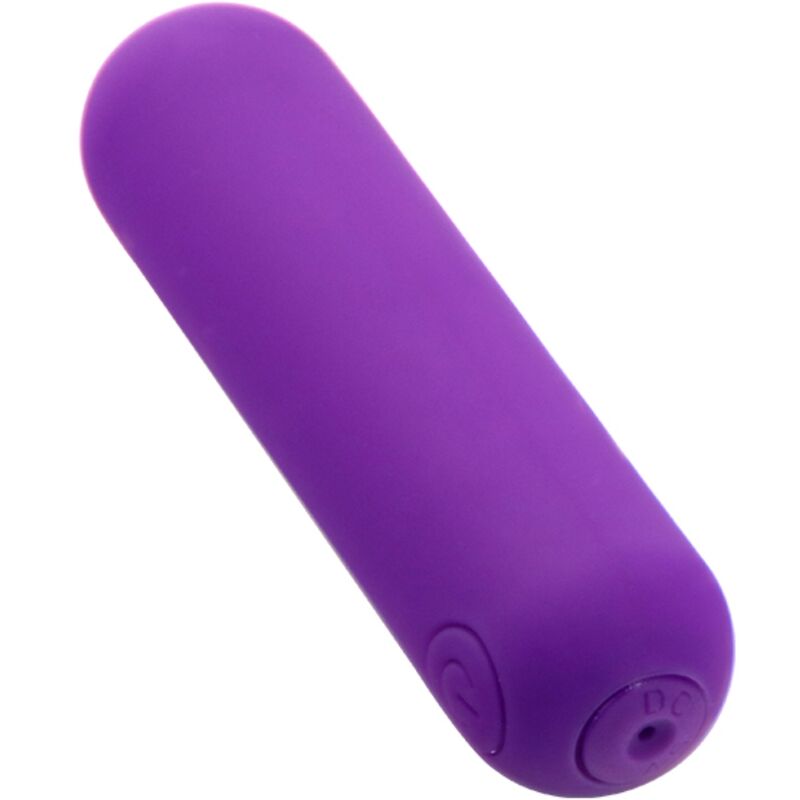 Ljubičasti silikonski vibrator Bullet s 10 programa, vodootporan ARMONY
