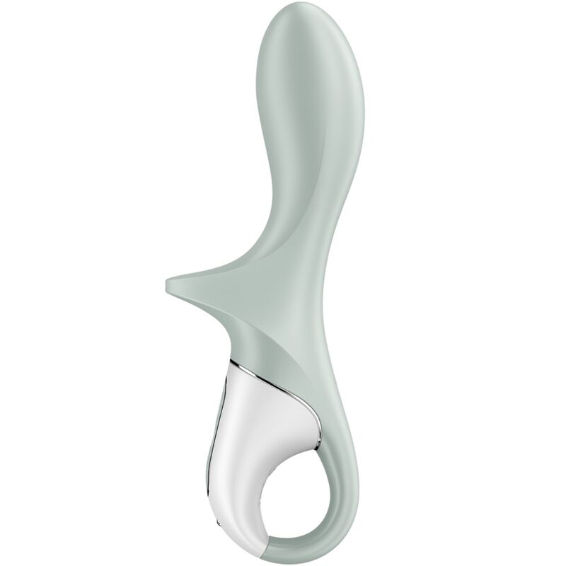 Satisfyer Air Pump Booty 3, vibrator na napuhavanje, sivozeleni