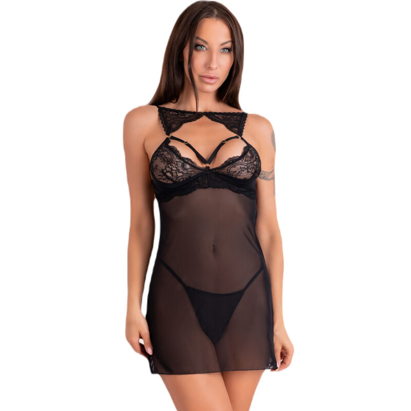 Livco Corsetti Krolina set donjeg rublja sa spavaćicom i tangama · Veličina: L/XL