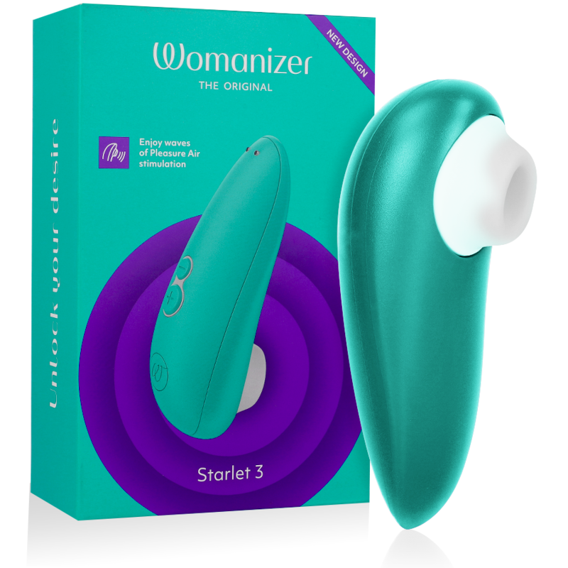 Womanizer Starlet 3 klitorisni stimulator, tirkizni